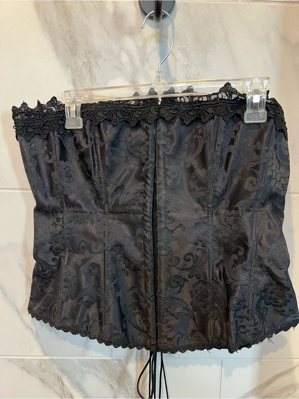 Frederick's of Hollywood Vintage strapless corset bustier size 38 -$30